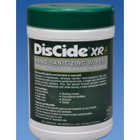 DisCide® XRA Hand Sanitizing Wipes, 	6" x 8", 160 count canister